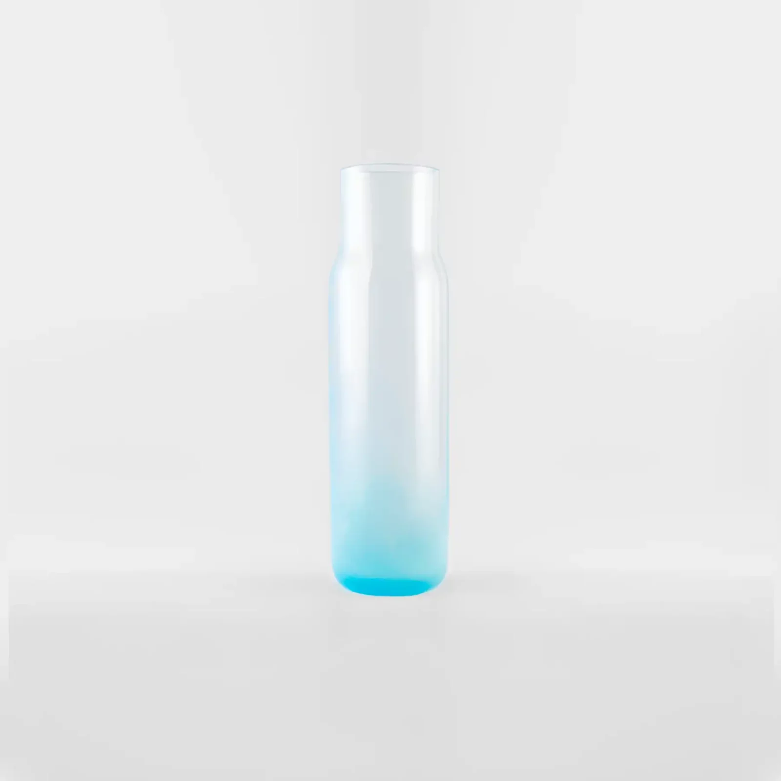 bandaska vase tall opalescent blue